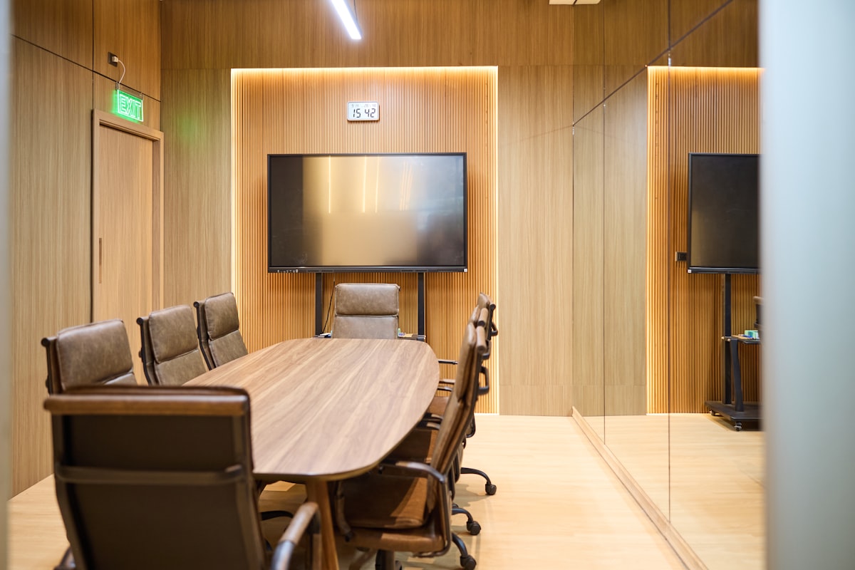 Modern conference room